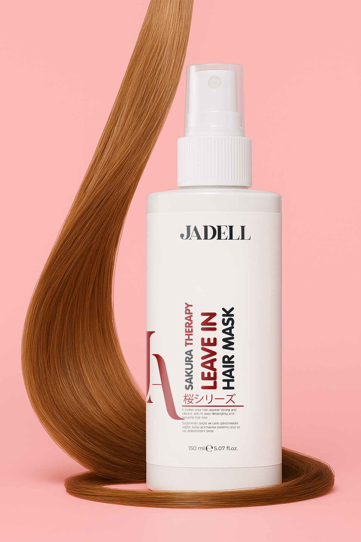 JADELL SAKURA THERAPY LEAVE IN HAİR MASK BESLEYİCİ ONARICI KERATİN BOTOKS ETKİLİ YOĞUN SAÇ BAKIM MASKESİ