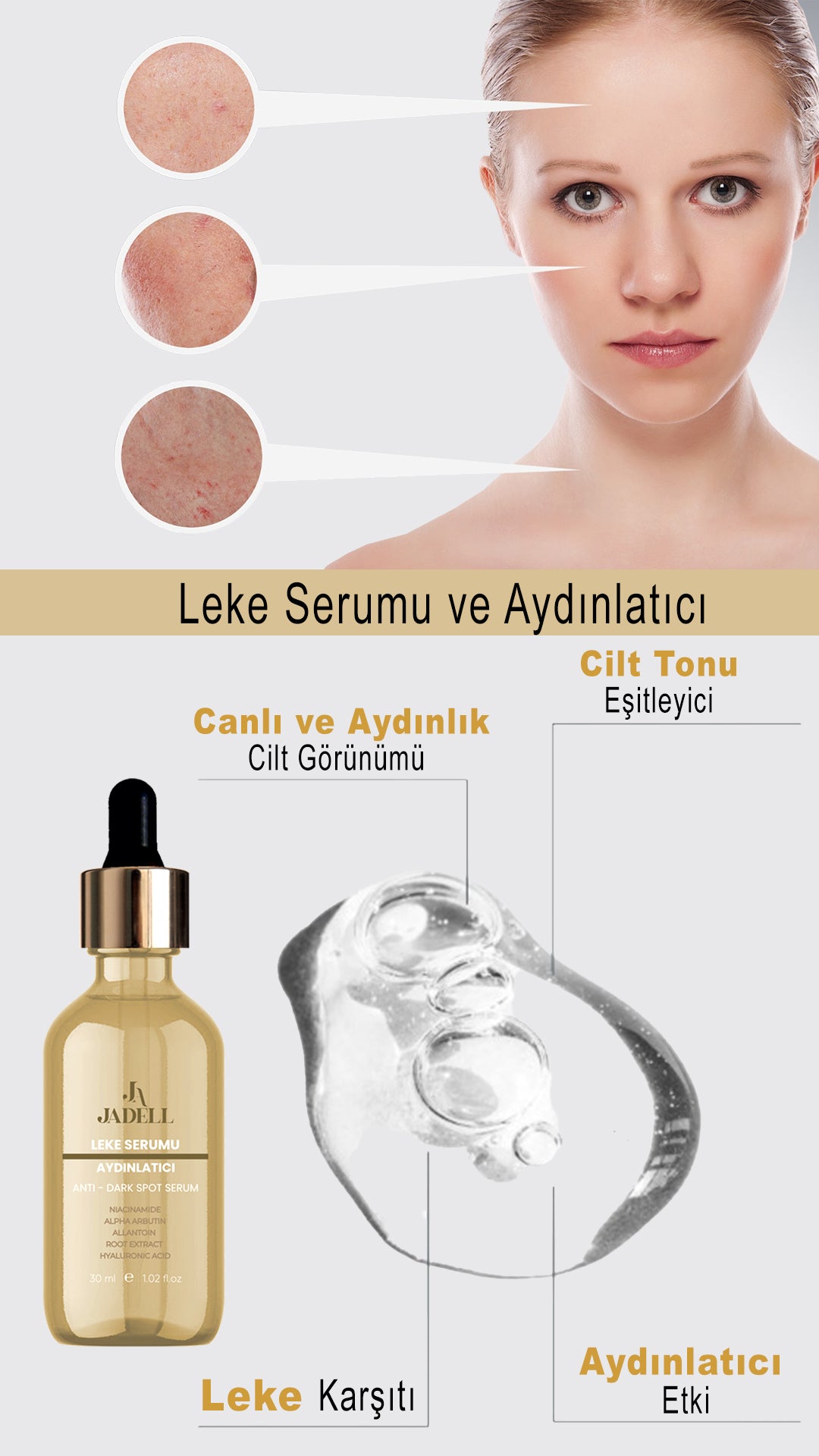 JADELL LEKE VE AYDINLATICI SERUMU