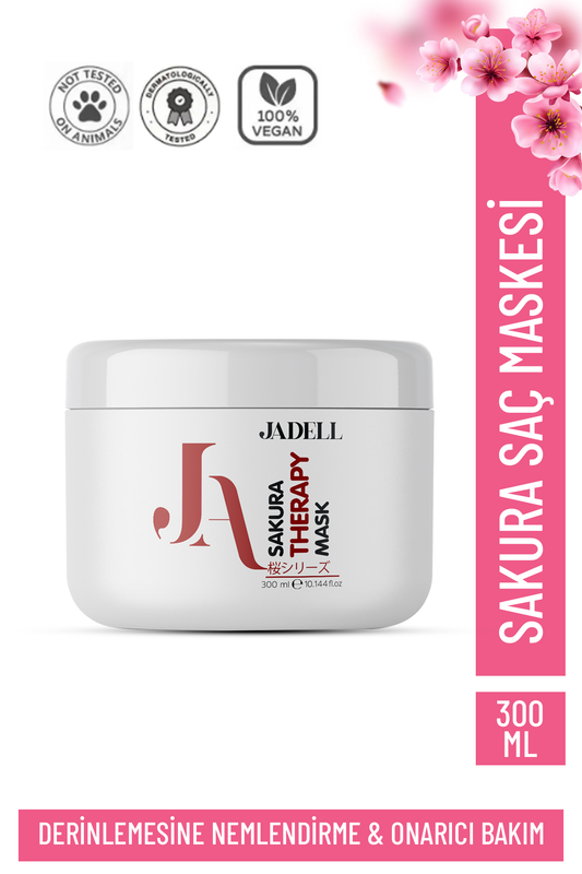 JADELL SAKURA THERAPY MASKE Siyah Nokta Karşıtı, Arındırıcı, Gözenek Sıkılaştırıcı Maske, 300ml