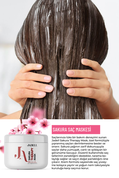 JADELL SAKURA THERAPY MASKE Siyah Nokta Karşıtı, Arındırıcı, Gözenek Sıkılaştırıcı Maske, 300ml